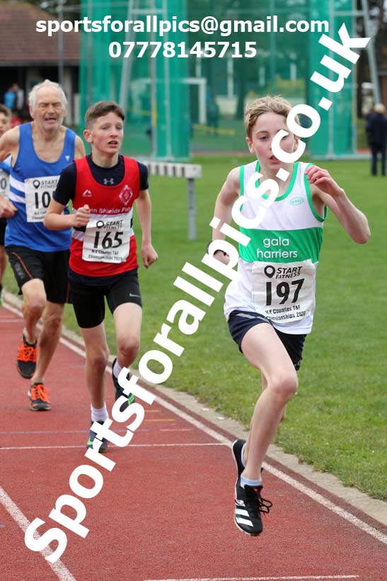 One mile, NECAA Open Meeting, Morpeth, Sunday, October 18th. David T. Hewitson/Sports for All Pics